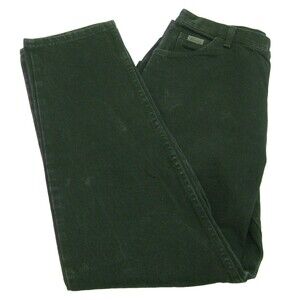 Vintage Wrangler Jeans Womens Size 16 x 32 Black Denim Pants MSR01 100% Cotton